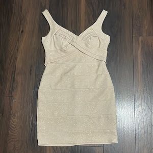 Gold Sparkle Dress